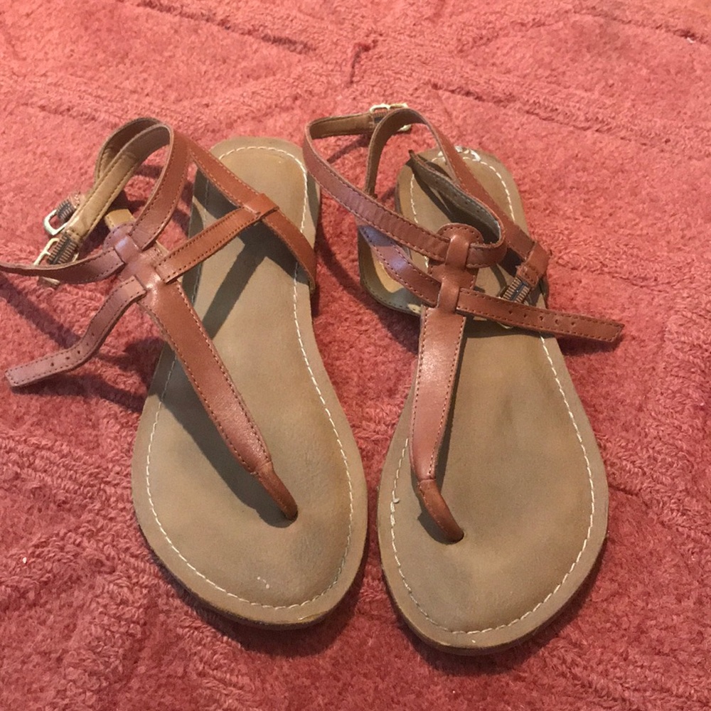 Franco Sarto leather sandals